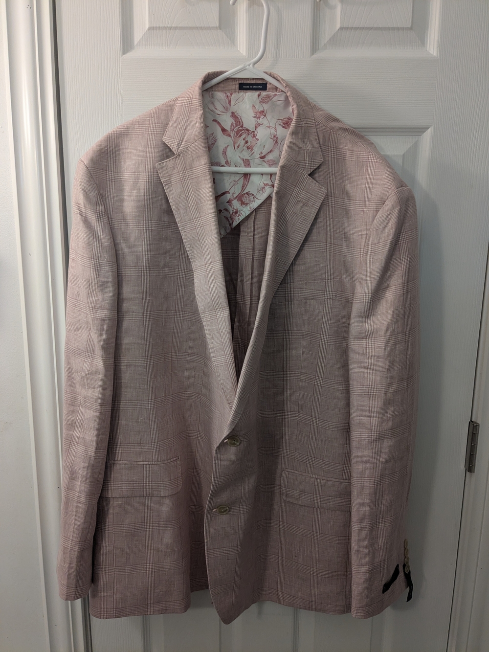 NWT - Stafford Rose Glen Plaid Sport Coat
